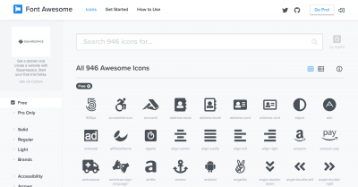 fontawesome